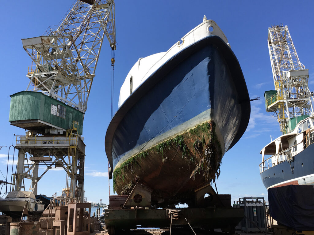 In cantiere alla Giudecca - Venezia